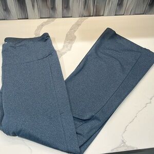 Betabrand blue bootcut yoga pants